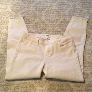PAIGE Verdugo Crop Pants- White